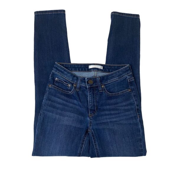 LC Lauren Conrad Dark Wash Skinny Jeans Sz 4 - Picture 5 of 10